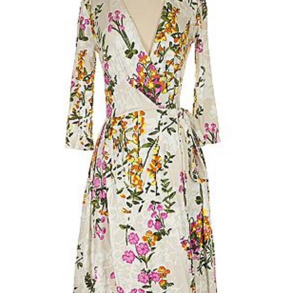 Max Mara Weekend Floral Print Dress Sz L